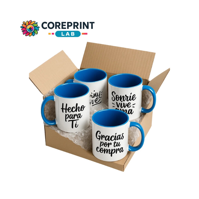 Taza Sublimada Bicolor 11 oz Personalizada