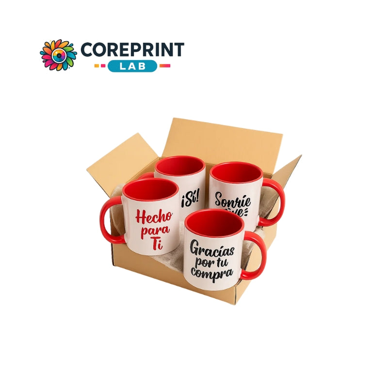 Taza Sublimada Bicolor 11 oz Personalizada