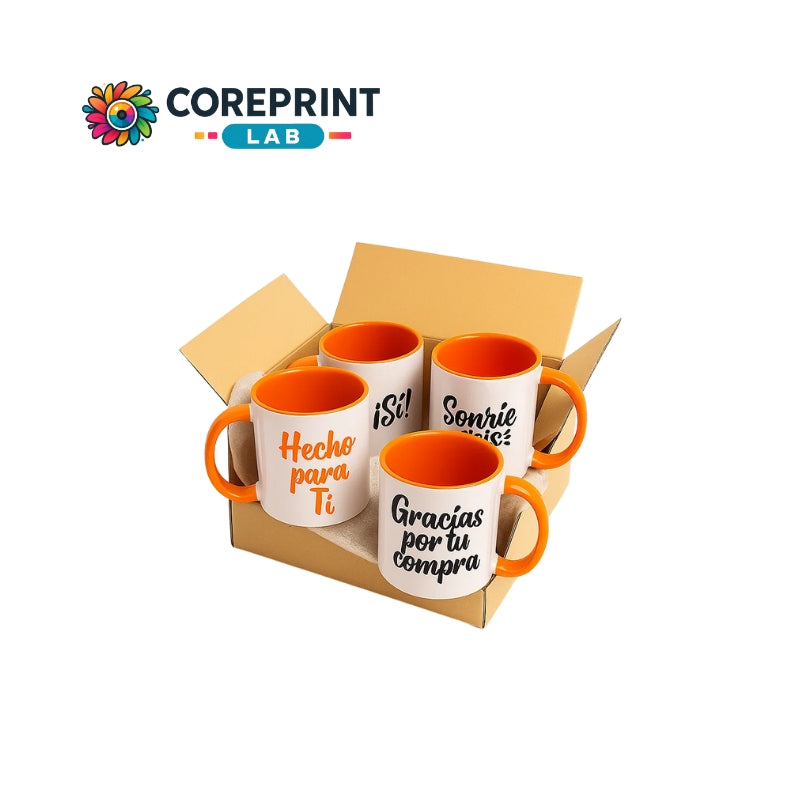 Taza Sublimada Bicolor 11 oz Personalizada