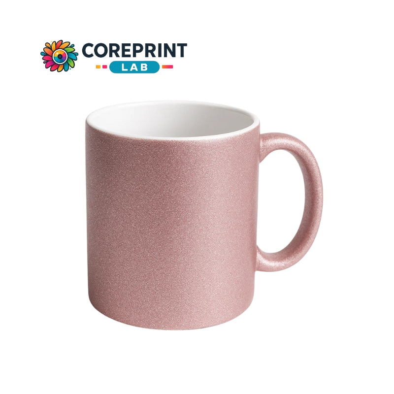 Taza Glitter para Sublimación 11oz – Caja de 36 Piezas