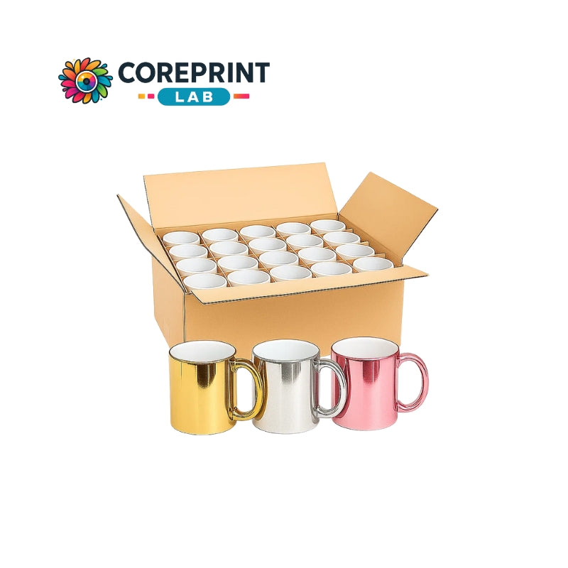 Taza Espejo para Sublimación 11oz – Caja de 36 Piezas