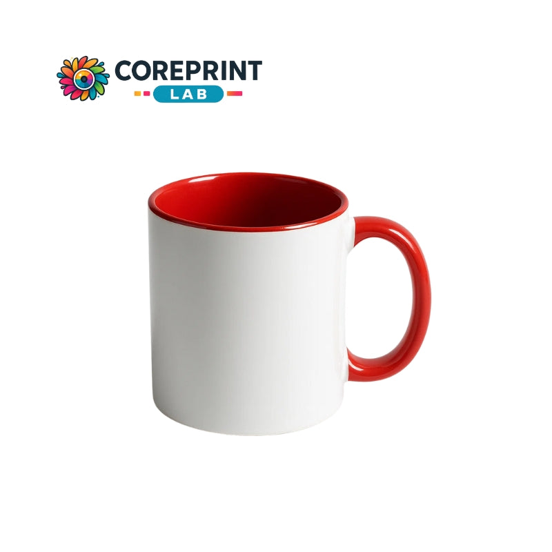 Taza Bicolor para Sublimación 11oz – Caja de 36 Piezas (Elige tu Color)