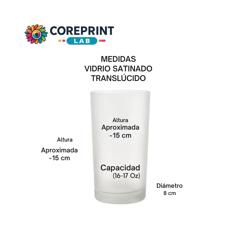 Vaso Cubero Sublimado Satinado Personalizado
