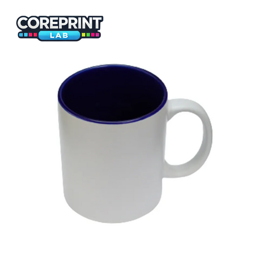 Taza para Sublimación 11oz Matte - Azul Cobalto Interno (Pack 36pz)