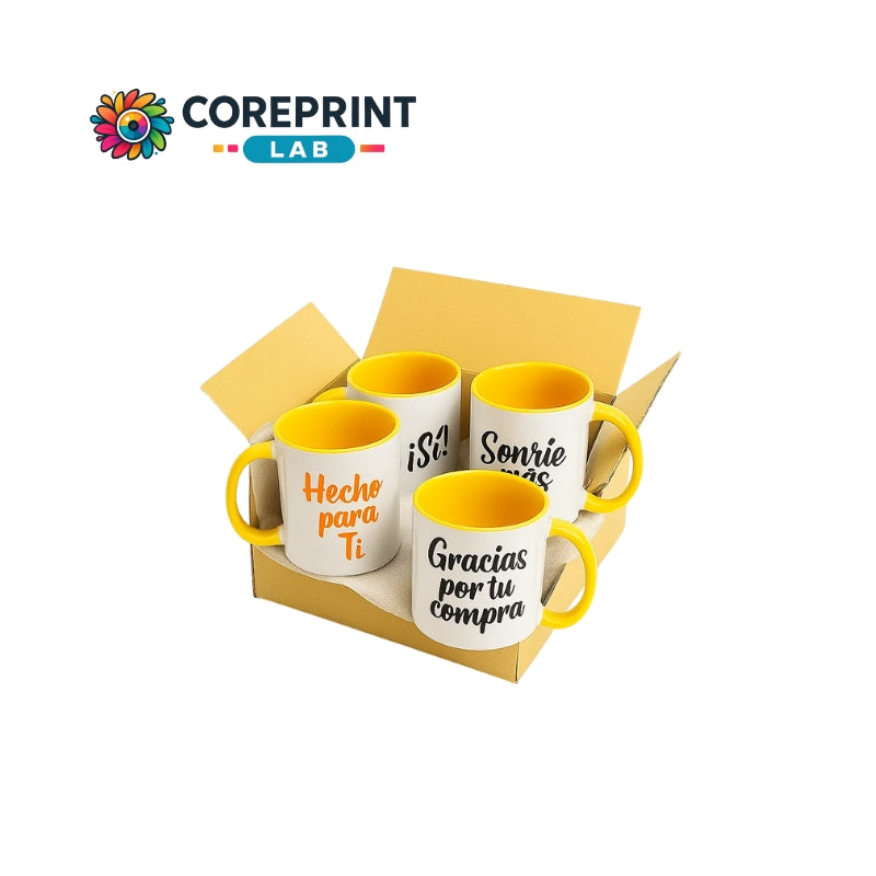 Taza Sublimada Bicolor 11 oz Personalizada