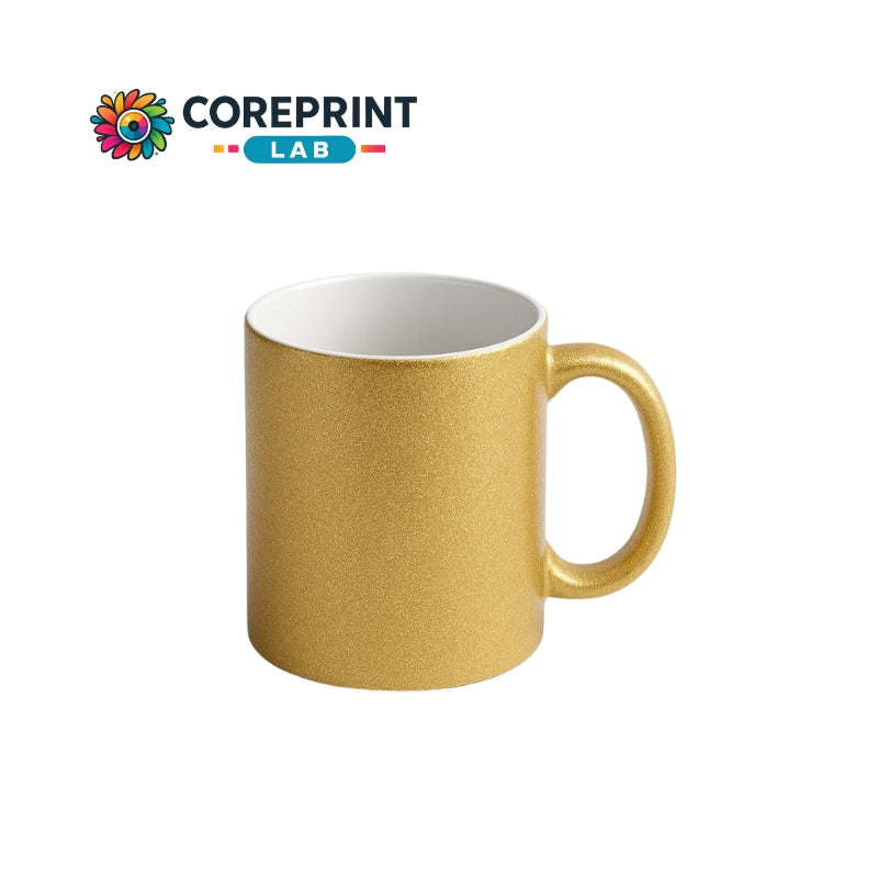 Taza Glitter para Sublimación 11oz – Caja de 36 Piezas