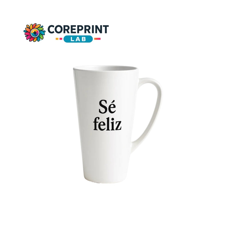 Taza Sublimada Cónica Blanca 17 oz Personalizada