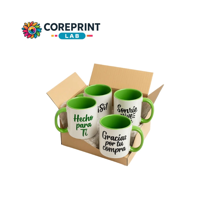 Taza Sublimada Bicolor 11 oz Personalizada