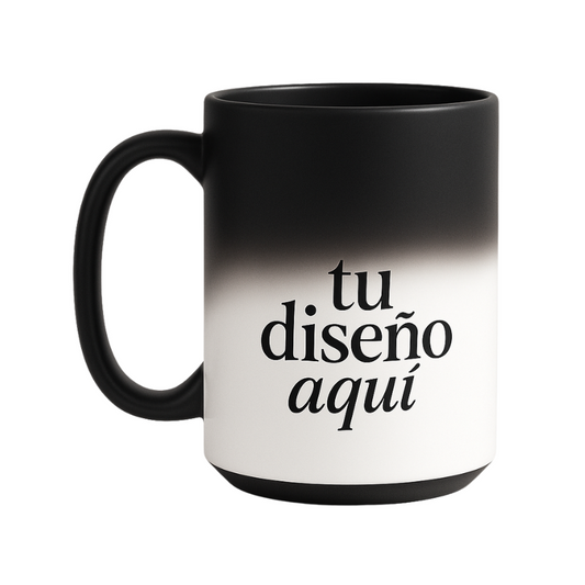 Taza Mágica Mate 15 oz Personalizada