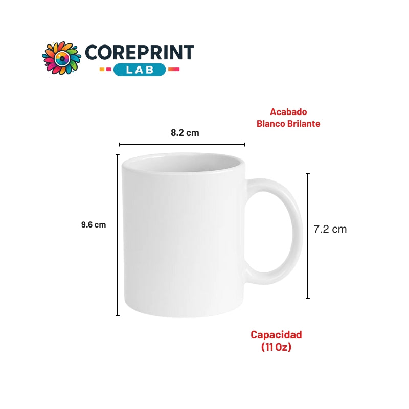 Taza Sublimada 11 oz Personalizada