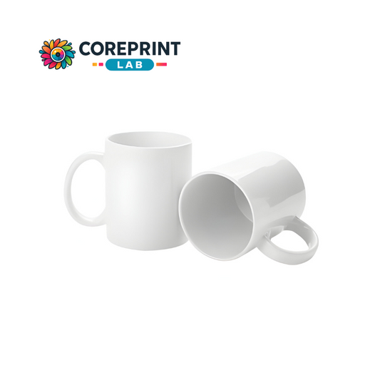 Taza Blanca 11oz para Sublimación – Calidad AAA