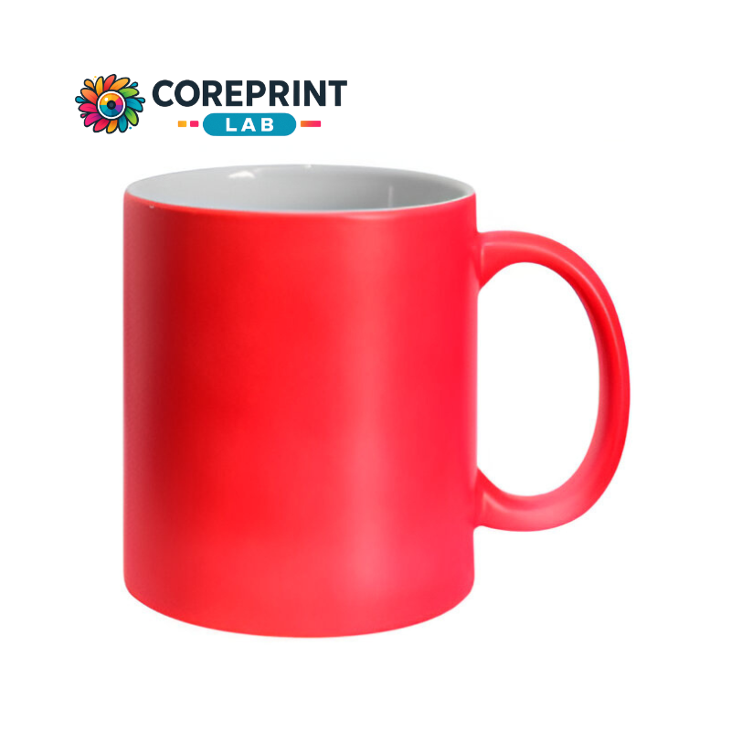 Taza Neón Rosa 11oz para Sublimación